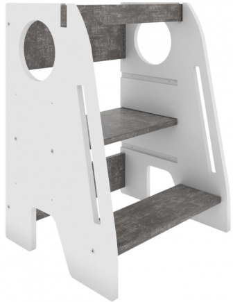 Náučná veža Helper biela-šedá