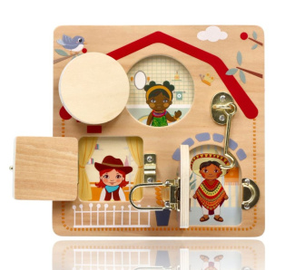 Tabulka s hlavolamy Děti světa