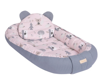 Hnízdo pro miminko Velvet vzor - 8001-12