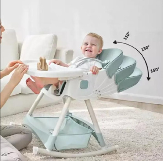 Kŕmiaca stolička Vesna 3v1 + kolieska