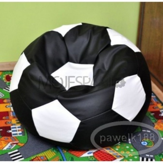 Sedací vak fotbalový míč 450L, 100 cm XXL nr.08