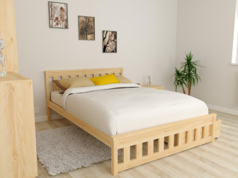 Posteľ Abby 90x200 cm + matrac Optimal 12 cm + rošt ZADARMO