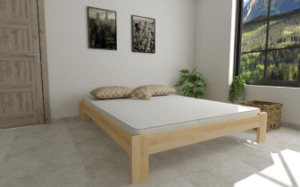 Posteľ Adam 180x200 cm + matrace Super-flex + rošt ZADARMO