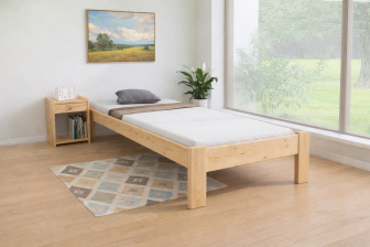 Zvýšená postel Celle 80 x 200 cm + rošt