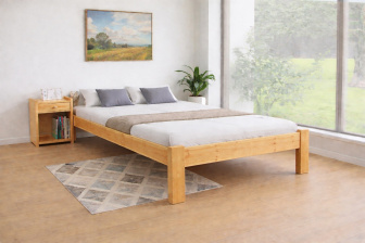 Zvýšená postel Celle 120 x 200 cm + rošt