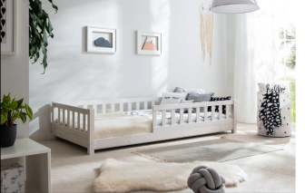 Posteľ Montessori Adele 90x200 cm - BIELA + rošt ZADARMO