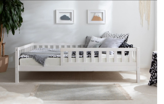 Posteľ Montessori Adele 90x200 cm - BIELA + rošt ZADARMO