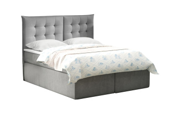 Čalouněná postel Alicante 160/200 cm s úložným prostorem - RŮZNÉ BARVY