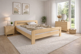 Zvýšená postel Andula 120 x 200 cm + rošt