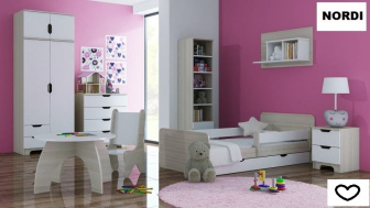 Posteľ Nordi N20S 200/90 cm + matraca + šuplík