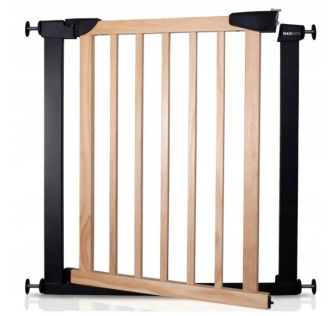 Zábrana loft 75-103 cm s dřevem - dveře/schody