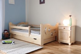 Postýlka Honzík 180/80 cm s matrací a šuplíkem