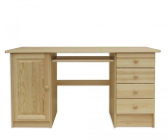 Psací stůl B-02 2KSD - masiv borovice