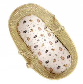 Mušelínové prostěradlo do kočárku / zvířátka