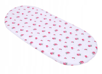 Mušelínové prestieradlo do kočíka / darčekové balenie - kvety