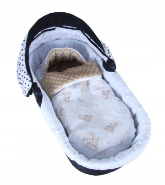 Fusak minky šitý medvídek 90 cm