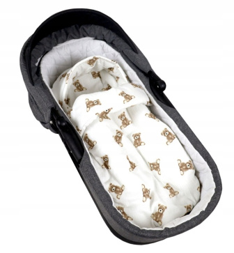 Lehký fusak z mušelínové bavlny - medvídci