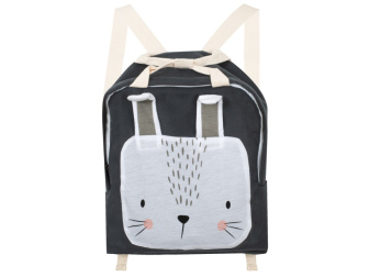 Dětský batůžek Králík - šedá