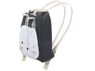 Dětský batůžek Králík - šedá