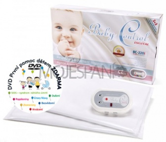 Monitor Baby control digital 230 + 3 senzorové podložky