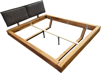 Postel Rieda z masivu dub 180/200 cm + rošt ZDARMA