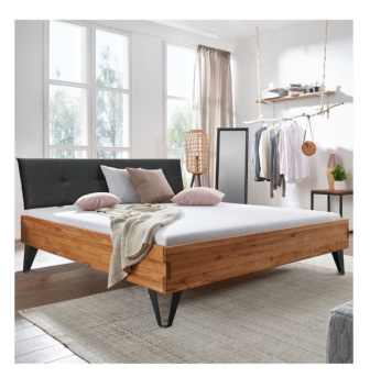 Postel Ria 180/200 cm + rošt - masiv dub