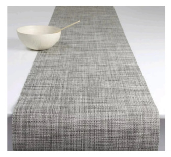 Prestieranie pletené / PVC 1 kus - behúň - svetlo šedá