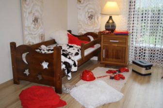 Postel Bohoušek 180x80 cm + rošt dub