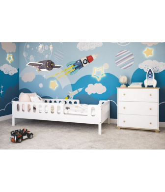 Posteľ Larisa 160/80 cm - biela