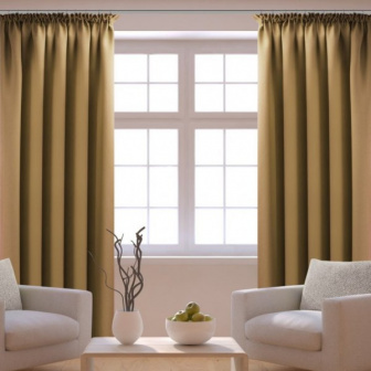 Závěs 140/250 cm- béžový