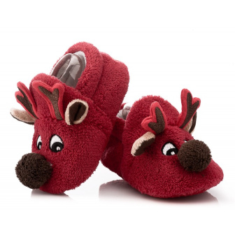 Kojenecké capáčky 6-12 měsíců - BFU 041 - červená