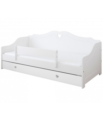 Posteľ  Zina 160/80 cm - biela + matrace