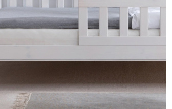 Posteľ Montessori Adele 120x200 cm - BIELA ​​+ matrac Optimal Comfort 12 cm + rošt ZADARMO