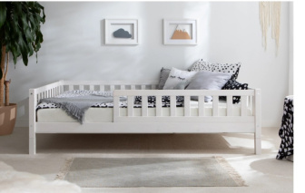 Posteľ Montessori Adele 120x200 cm - BIELA ​​+ matrac Optimal Comfort 12 cm + rošt ZADARMO