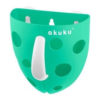 Plastový box na hračky do vany mint