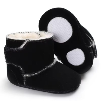 Capáčky 6-12 měsíců - C-386-4 - čierna