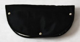 Rukávník na madla kočárků černý