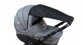 Clona na kočárek - černá