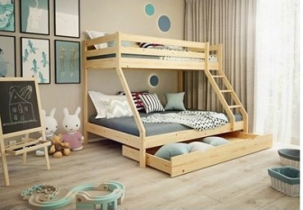 Postel Denis + matrace Optimal Comfort + rošty ZDARMA