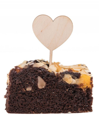 Drevené zapichovátko -  Srdce