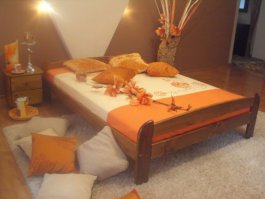 Postel Syntie 90 x 200 cm barva dub