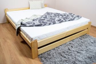 Postel Evropa 160x200 cm + matrace PUR T25 + rošt
