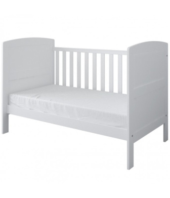 Postieľka 140/70 cm Felix - biela - 3v1