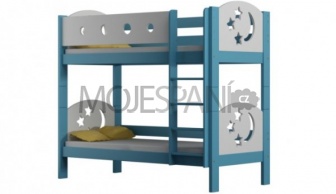 Patrová postel Pina 180/80 cm modrá