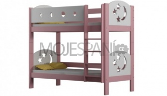Patrová postel Pina 180/80 cm růžová