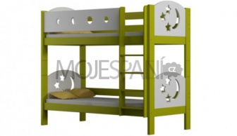 Patrová postel Pina 180/80 cm zelená