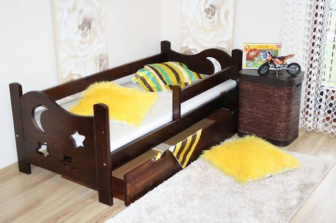Šuplík pod postel 160 cm ořech