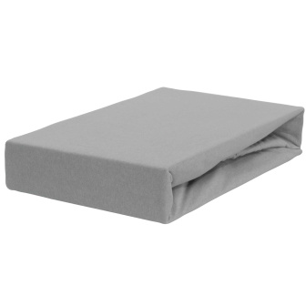 Jersey prestieradlo LUX s gumkou 90/200 cm - popol
