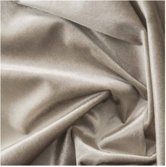 Záves Velvet 140/250 cm s gumkou - béžová