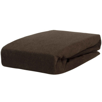 Froté prestieradlo LUX s gumkou 80/200 cm - čokoláda